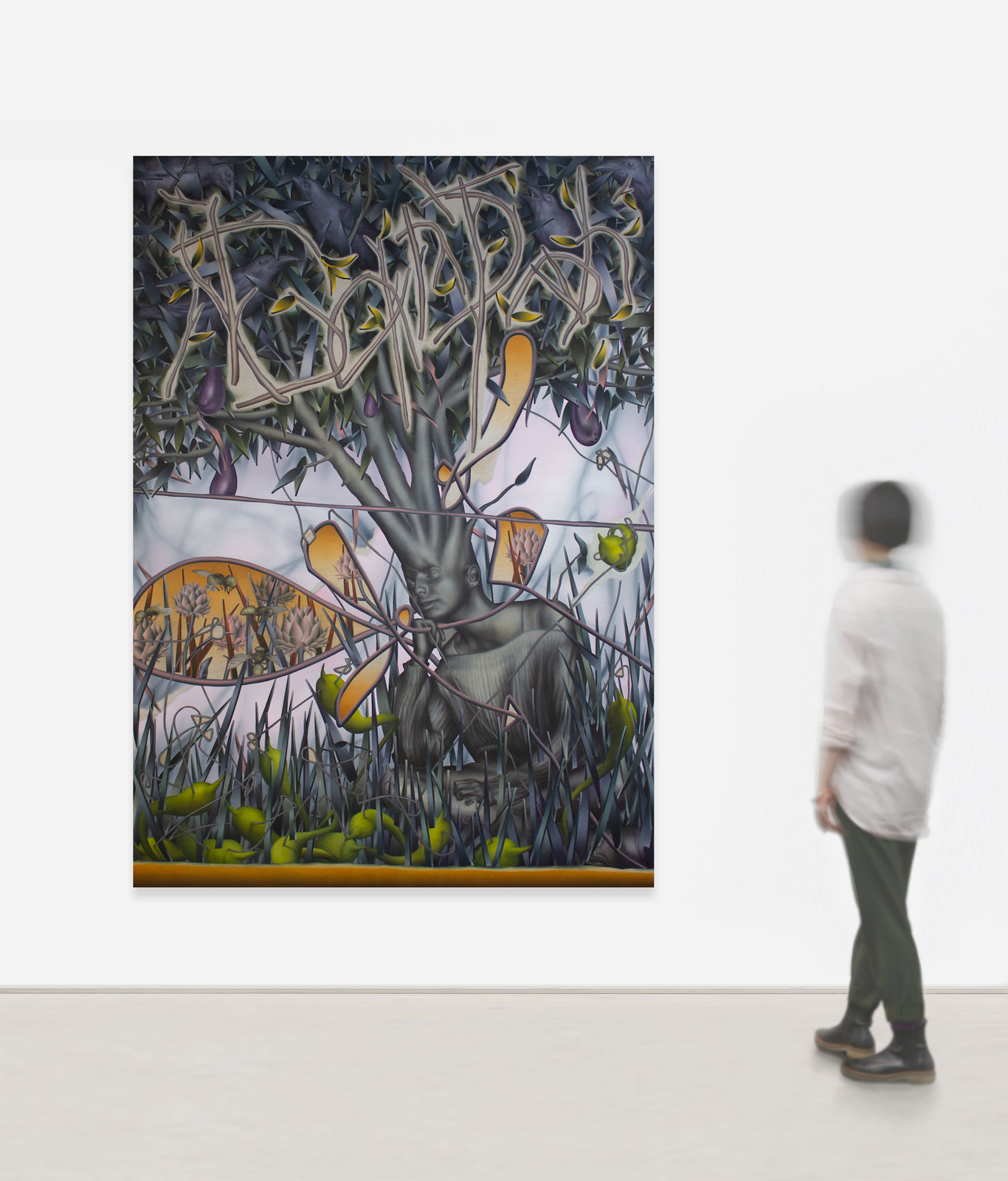 László von Dohnányi, A tree with many leaves and leaves, 2023