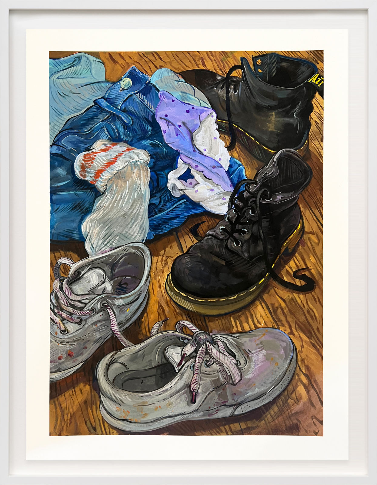 Rebecca Ness, Group undress, 2022