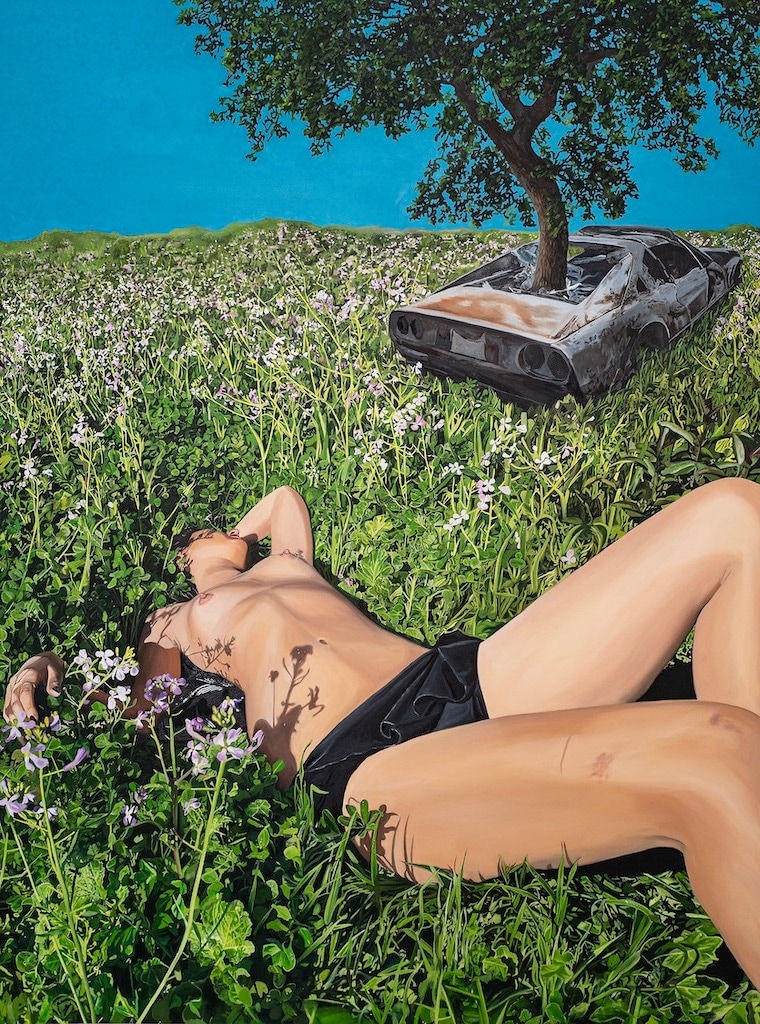 Fawn Rogers, Come Ruin or Rapture (Christina's world), 2023