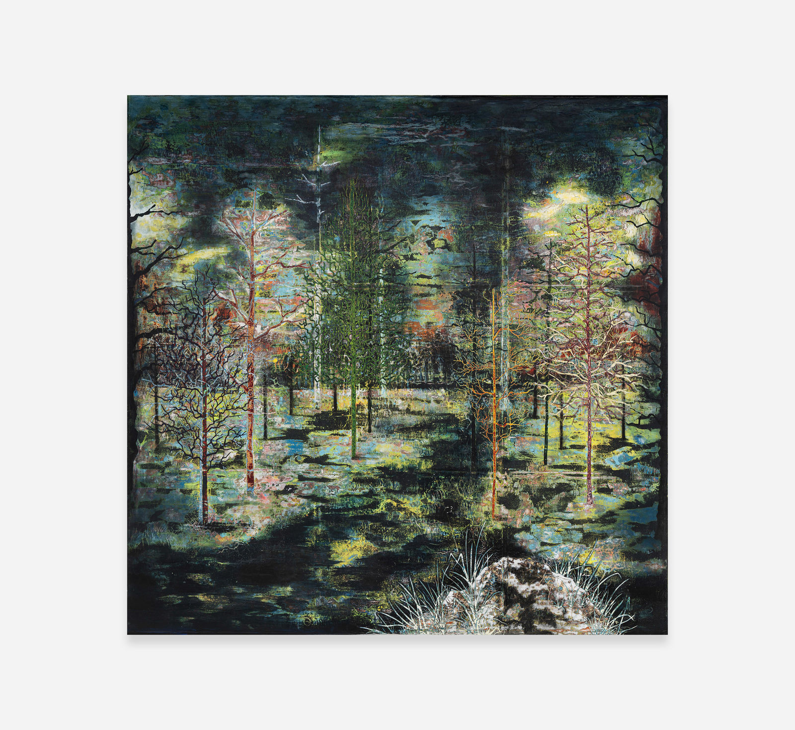 Dennis Miranda Zamorano, A landscape anchored in memory is a labyrinth, 2023