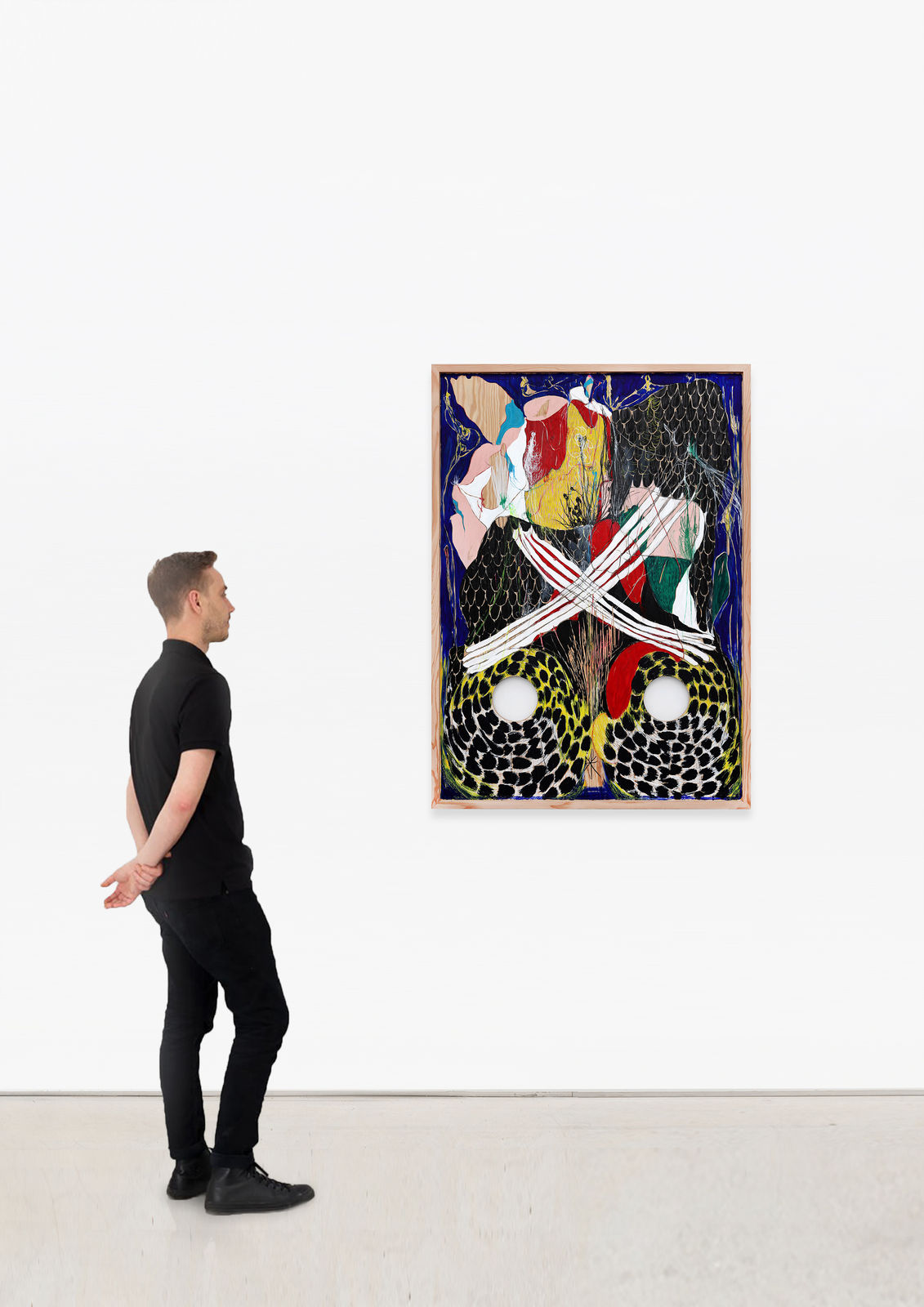 Naotaka Hiro, Untitled (Two Barrels), 2020