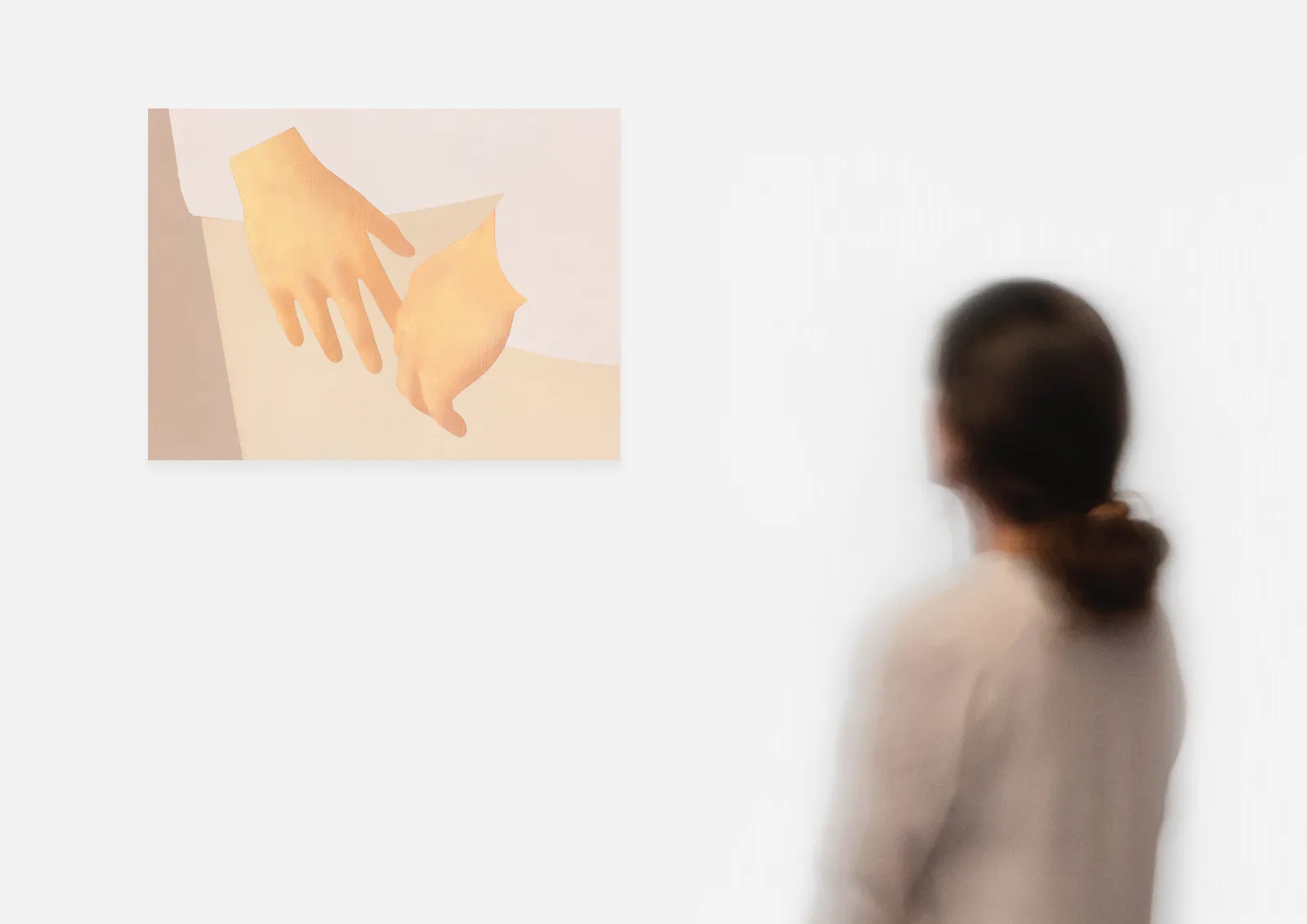 Manuel Stehli, Untitled (Pair of Hands 23), 2023
