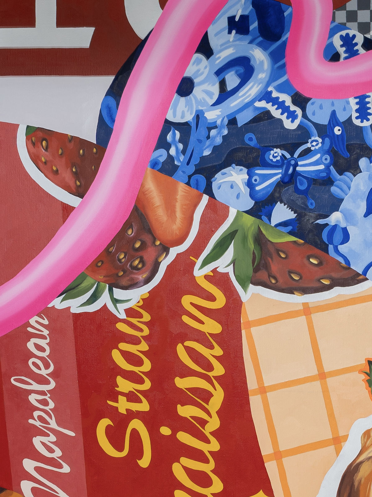 Ziping Wang, Warmth of cobalt, 2023