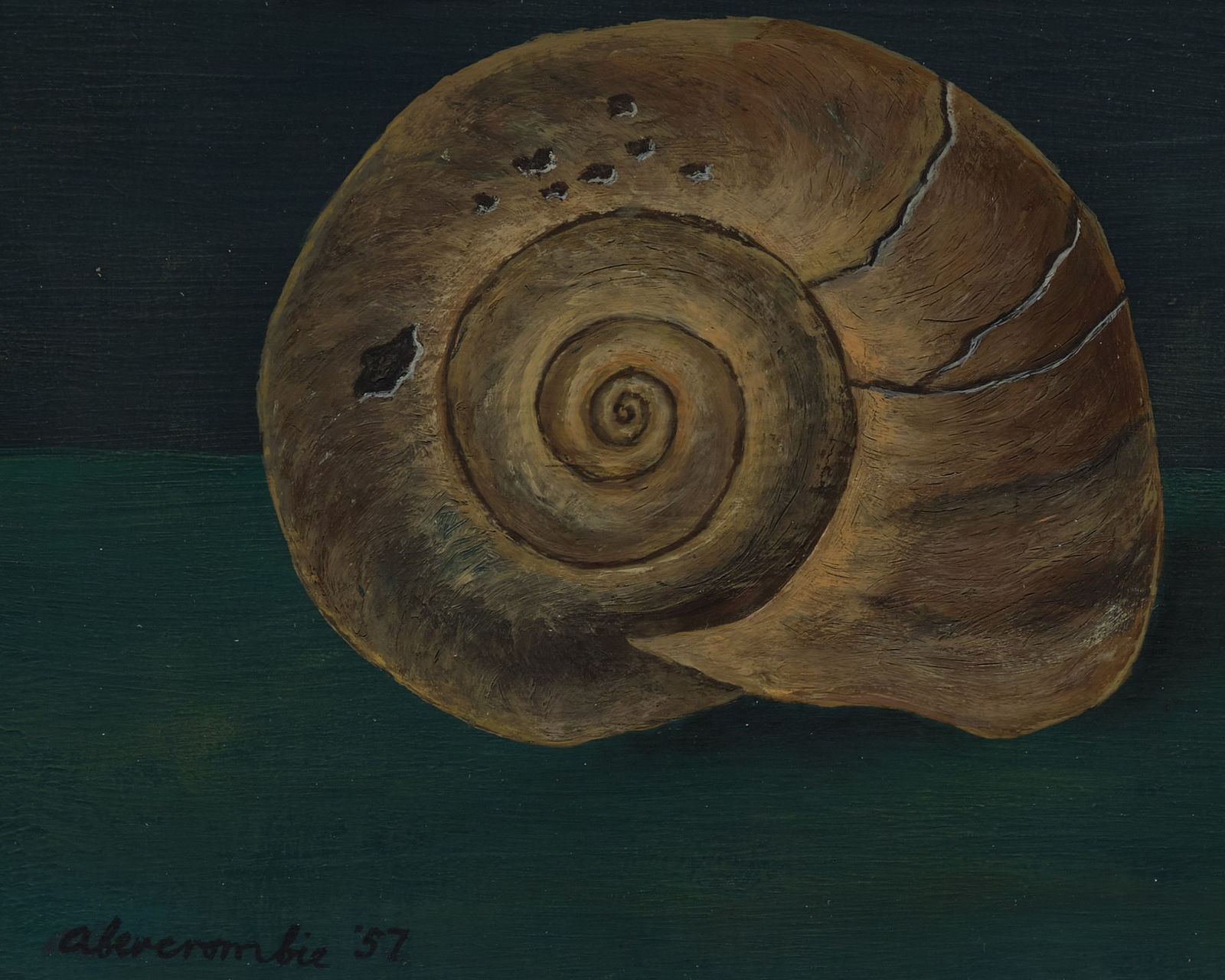 Gertrude Abercrombie, Shell (For Karl Priebe), 1957