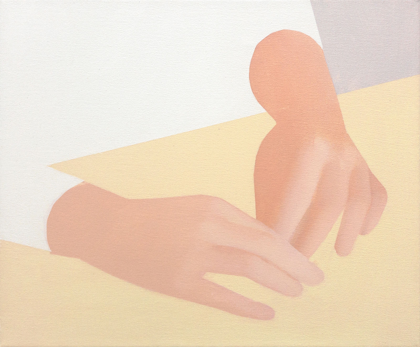 Manuel Stehli, Untitled (Pair of Hands 3), 2021