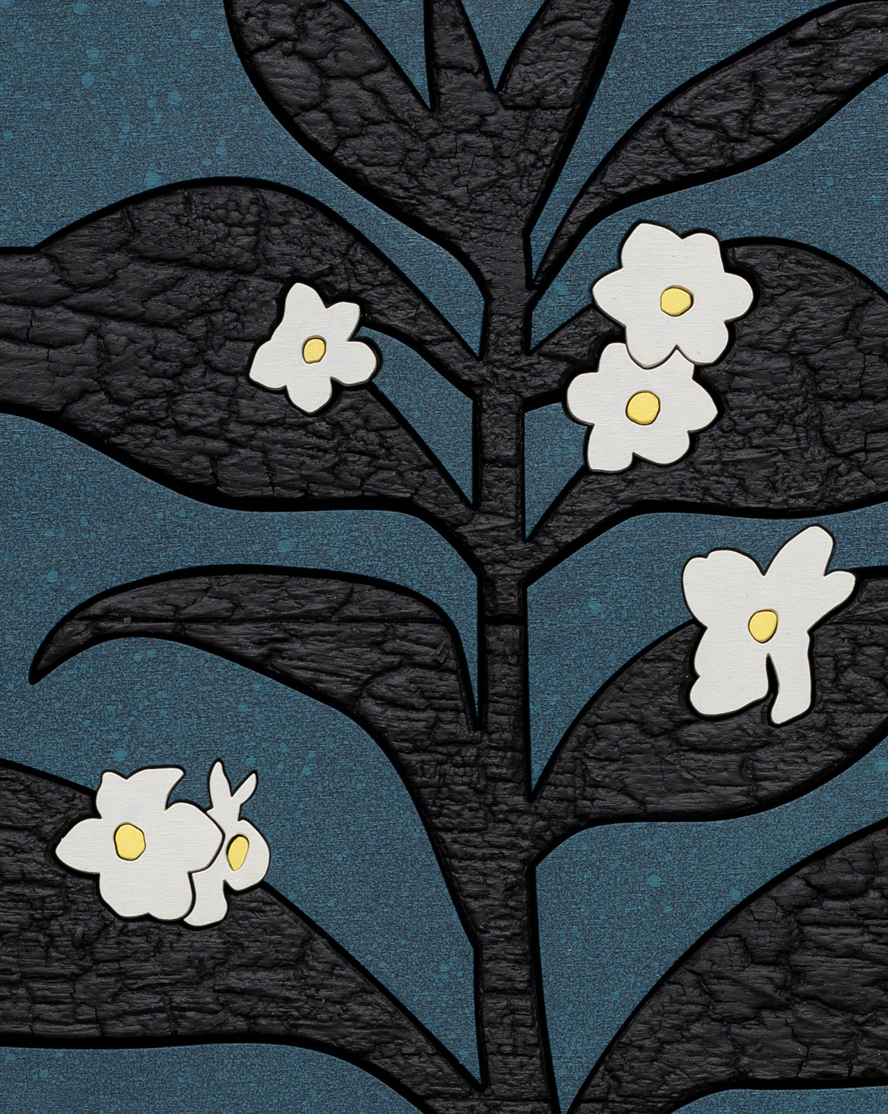 Laurent Pernot, Blooming from the dark, 2025