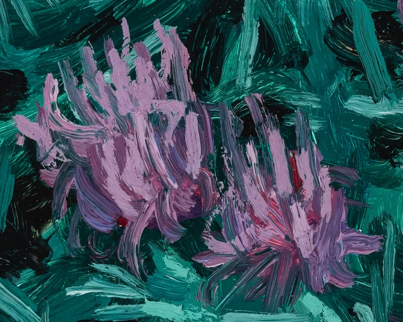 Claudia Keep, Thistles on 2nd Avenue, 2024