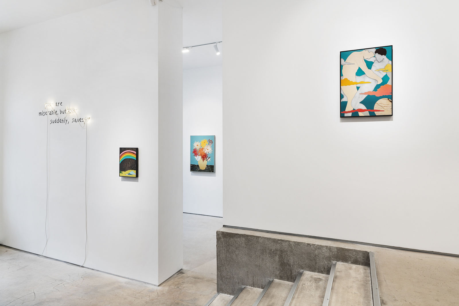 Laurent Pernot, We are miserable, but love, suddenly, saves us, 2022