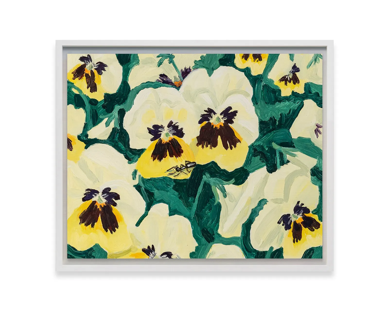 Claudia Keep, May 30th, 5:53 PM, Yellow Pansies, 2024