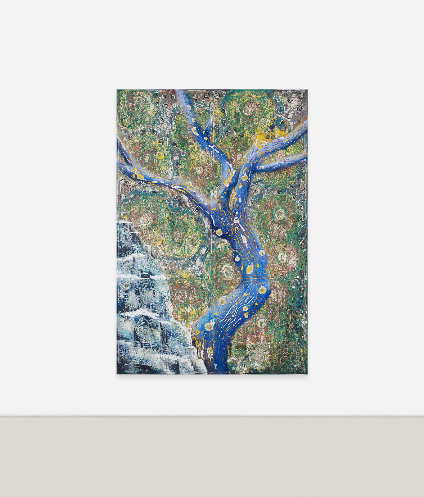 Dennis Miranda Zamorano, A tree and a rock (conversations about time), 2023