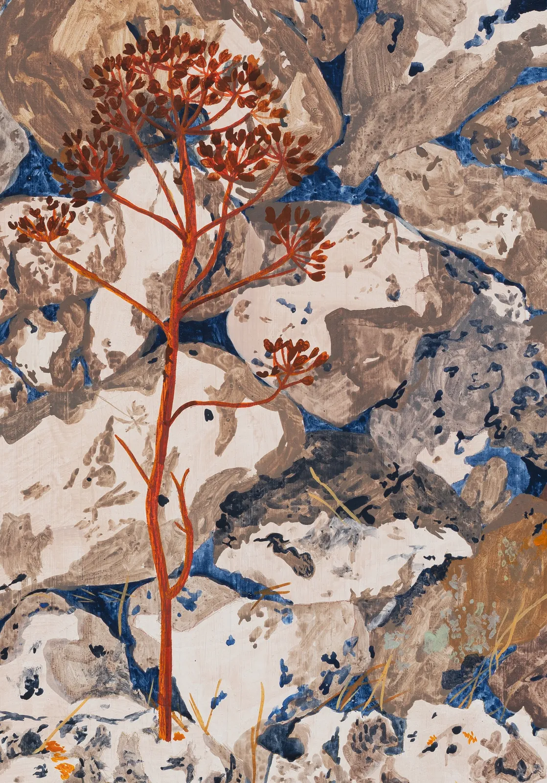 Dianna Settles, The earth drank the juice, 2024