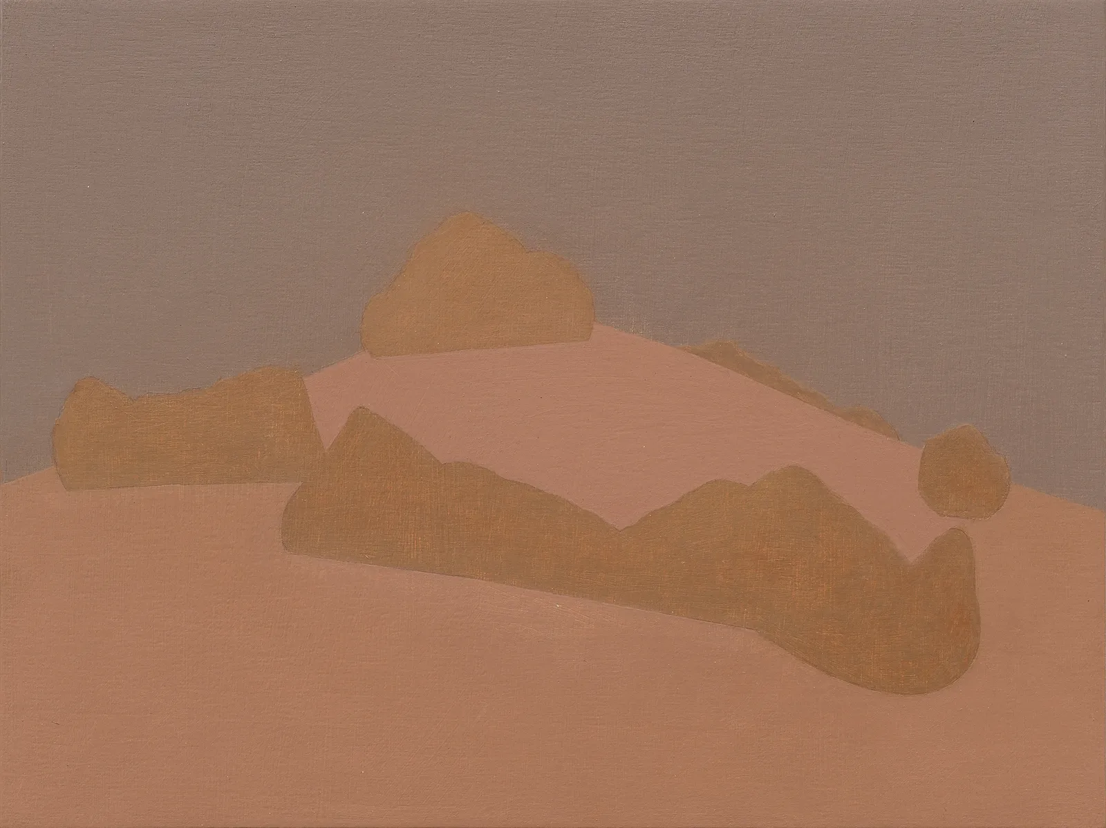 Manuel Stehli, Untitled (Hill at Night 7), 2023