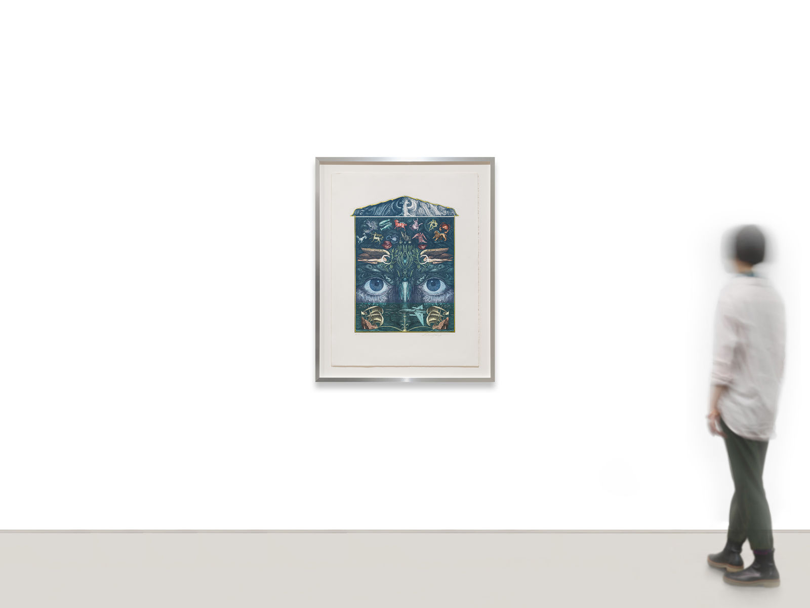 Ernst Fuchs, Chronos, 2000