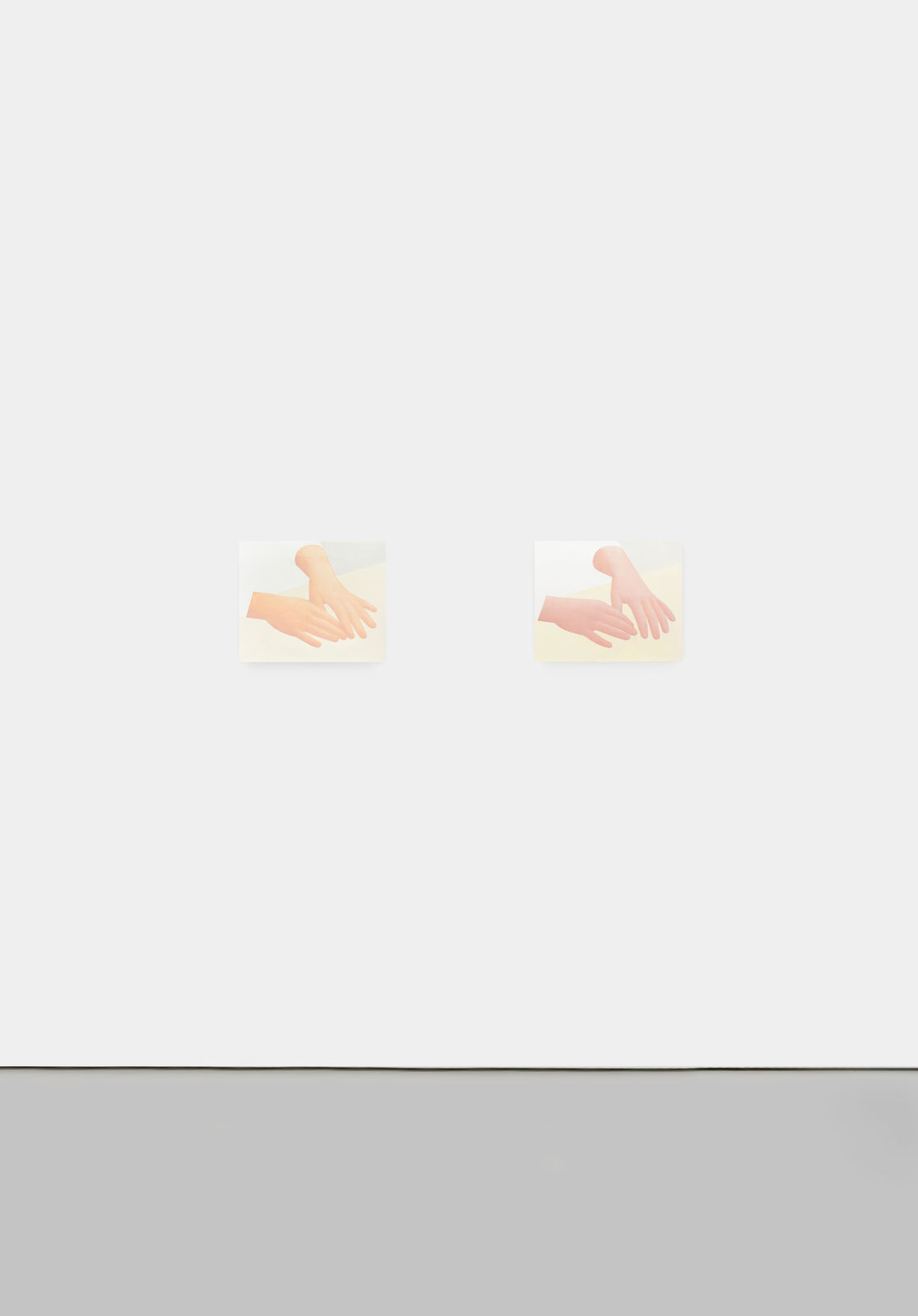 Manuel Stehli, Untitled (Pair of Hands 13), 2021