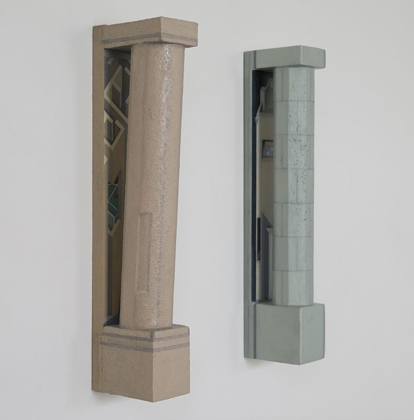 Stella Zhong, Column II, in front of Maze, 2019