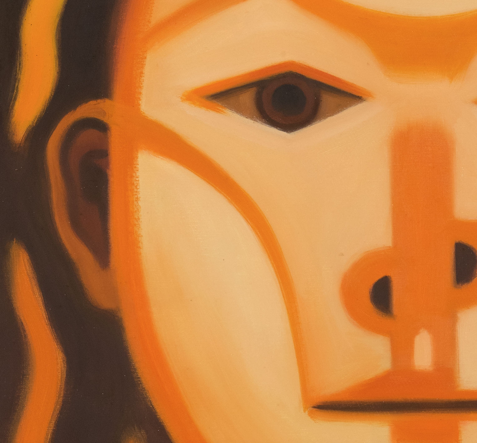 Yang Semine, In Orange, 2023