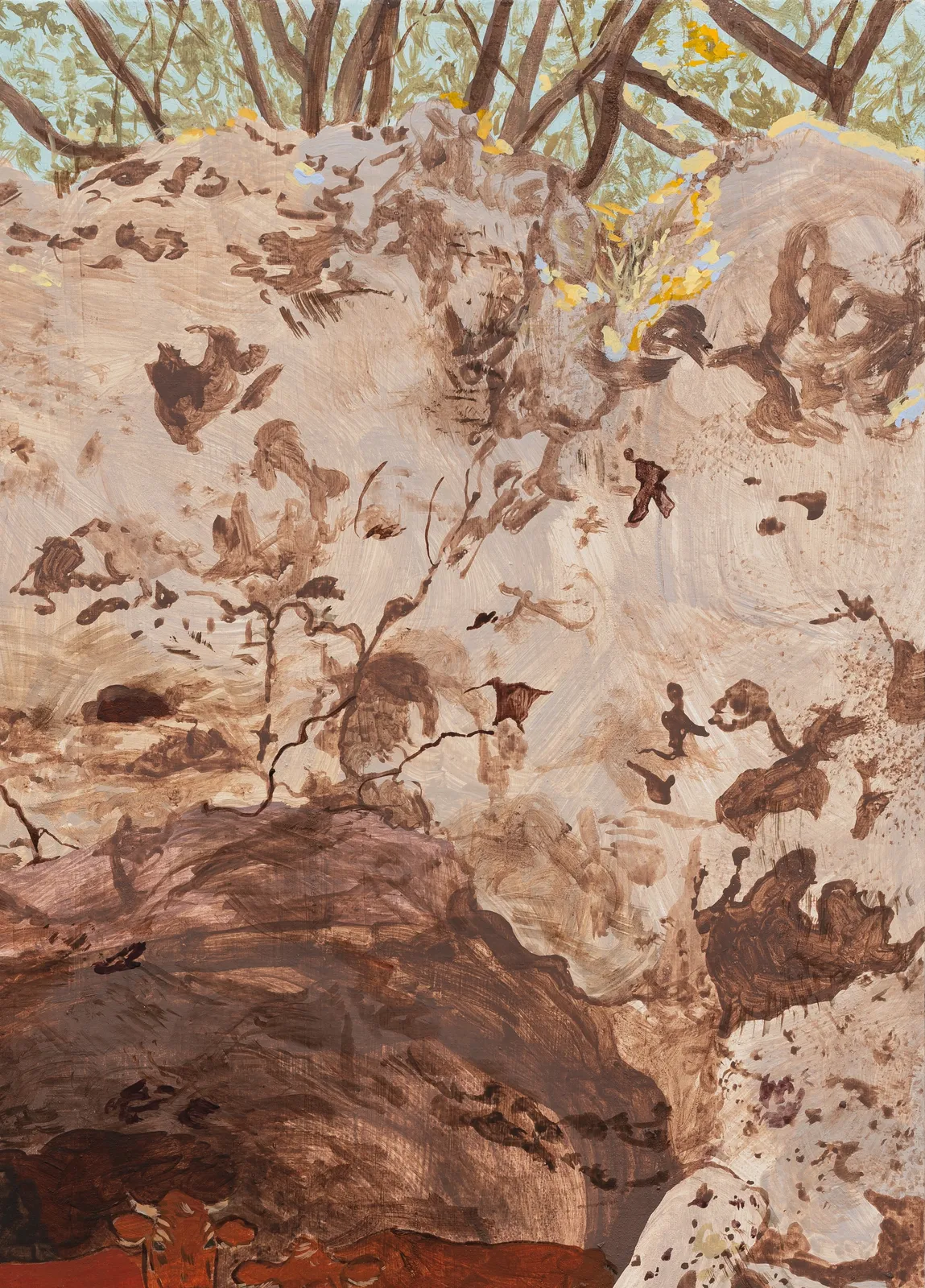 Dianna Settles, A life as a stable (the Living are on their way. The Dead only have come home between heaven and earth, a traveler's lodge), 2024