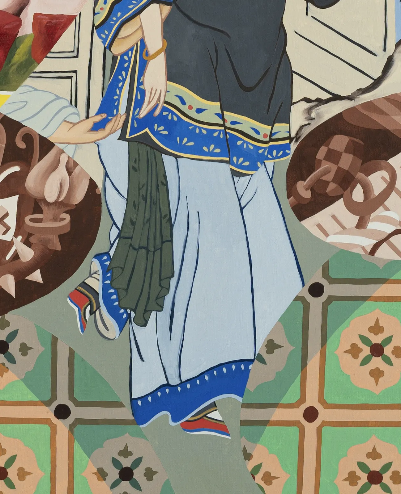 Ziping Wang, Teardrop is a shattered heart, 2023