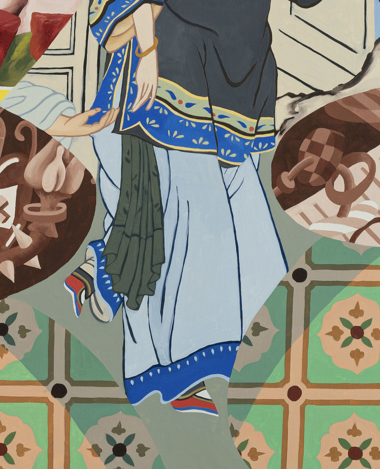 Ziping Wang, Teardrop is a shattered heart, 2023