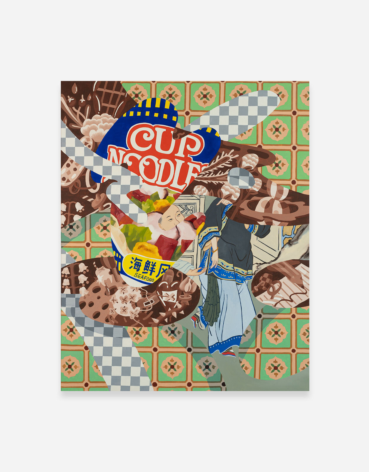 Ziping Wang, Teardrop is a shattered heart, 2023