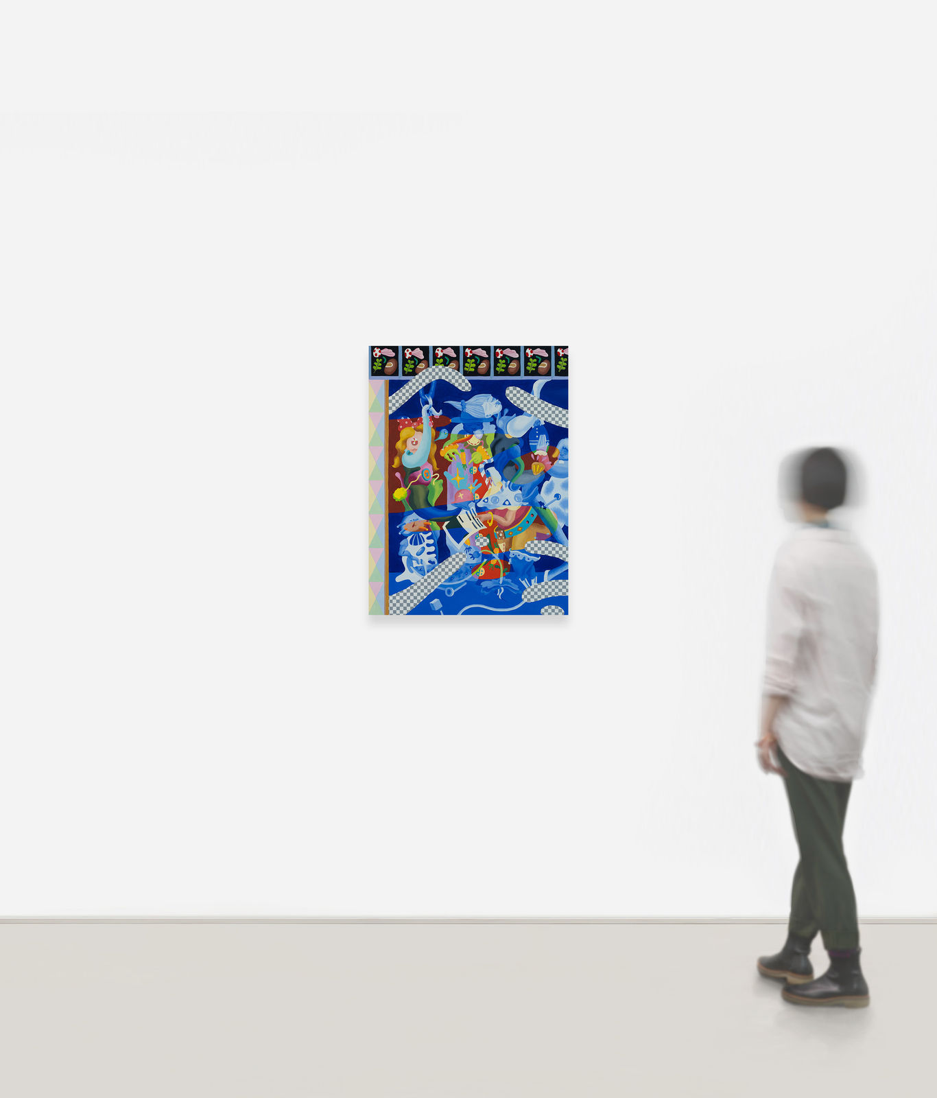 Ziping Wang, Running into everlasting feast, 2023