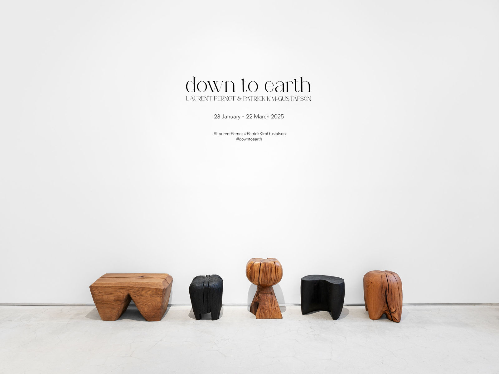 Patrick Kim-Gustafson, Half-done stool, 2024