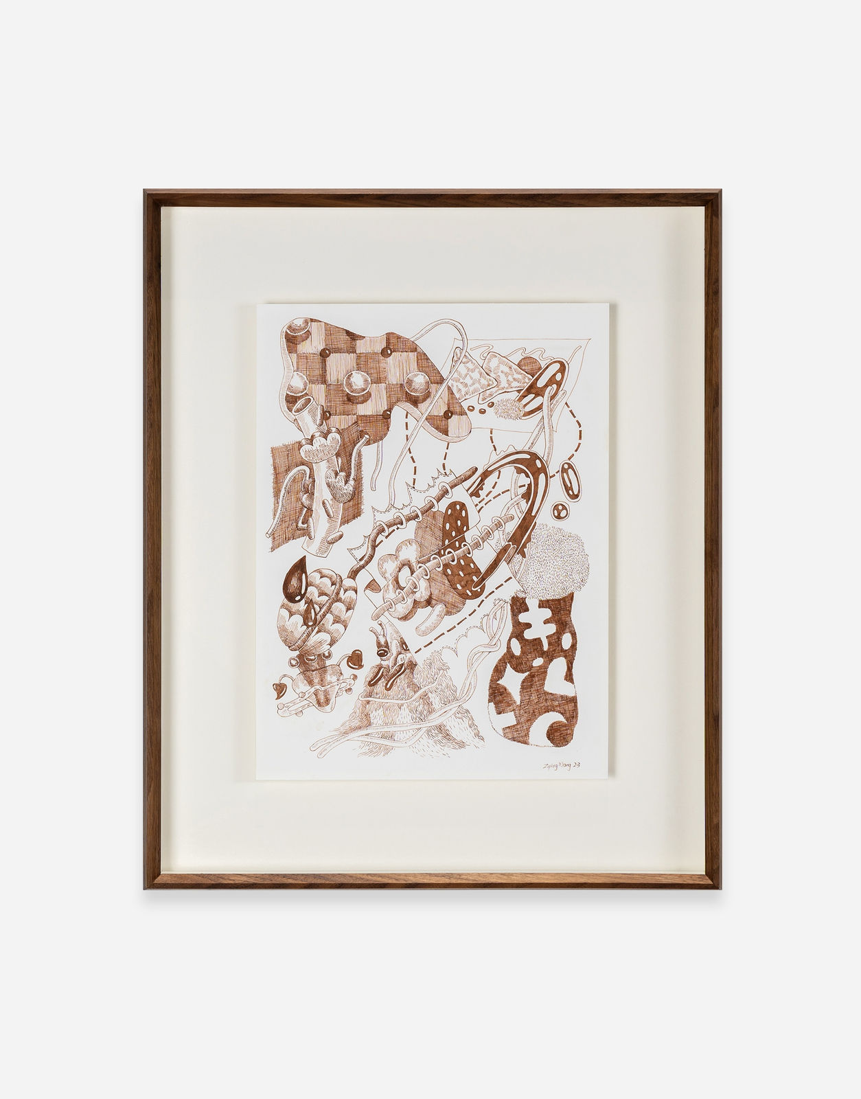 Ziping Wang, Drawing 202301, 2023