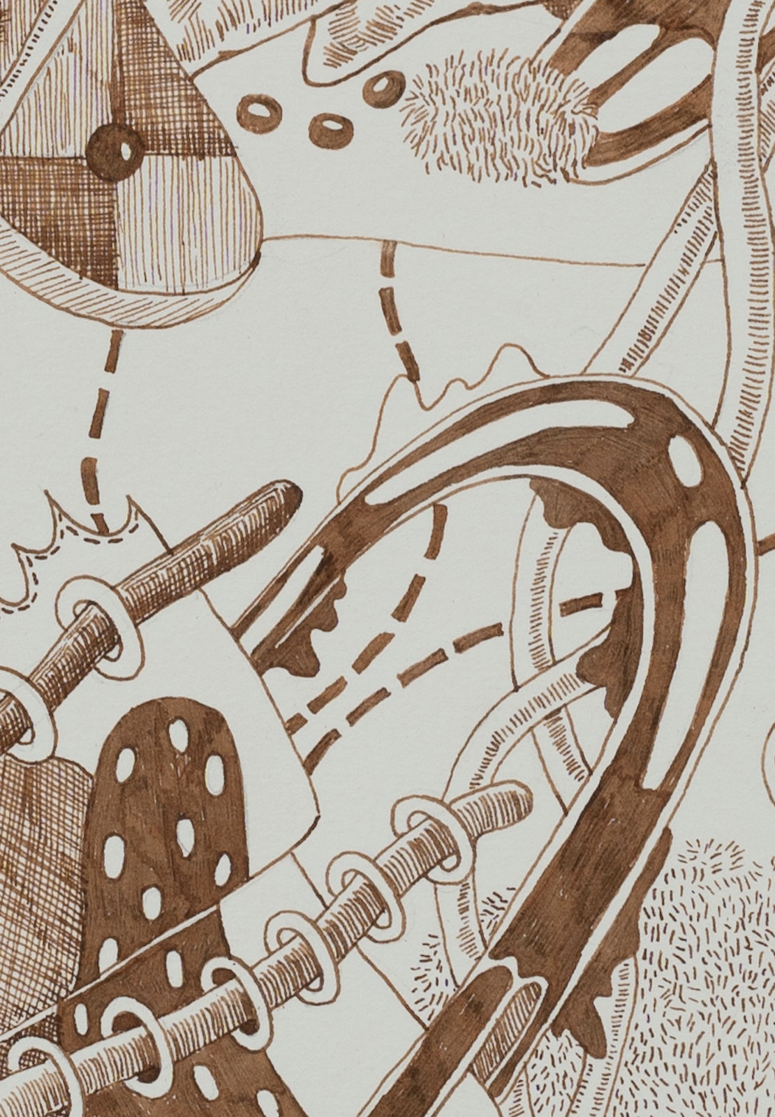 Ziping Wang, Drawing 202301, 2023