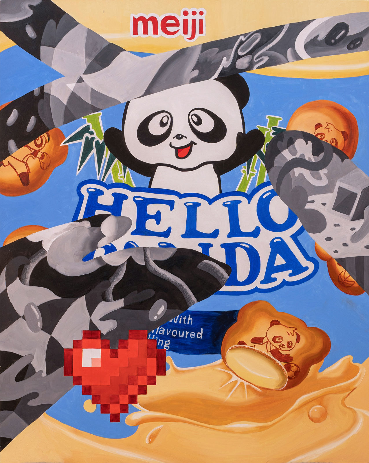 Ziping Wang, Burning glass candle, 2021