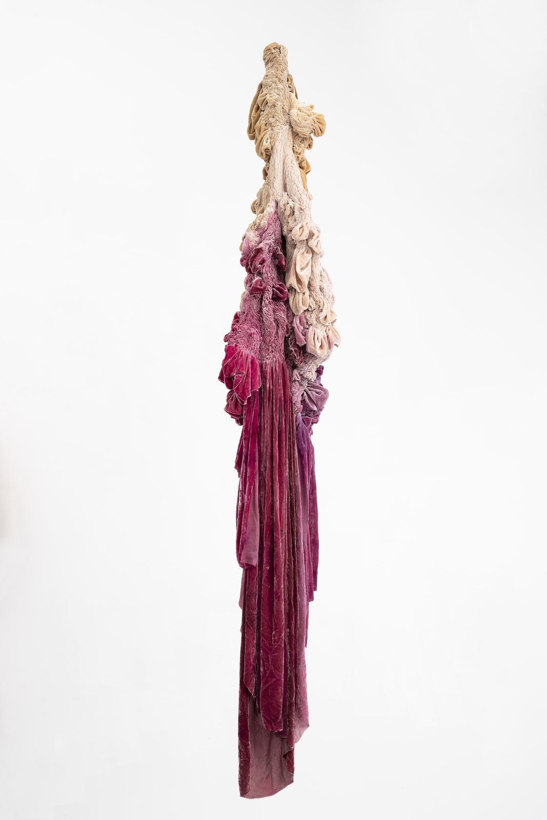 Hanne Friis, New Ornaments II, The Silk Series, 2017