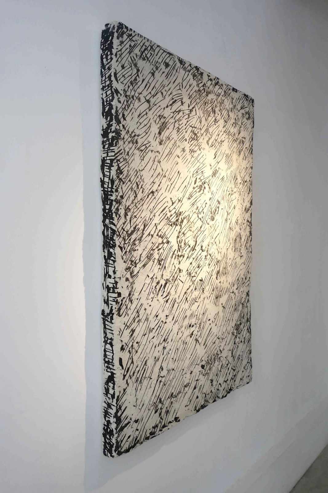 Carl Emil Jacobsen, Black Lines. Relief I, 2016