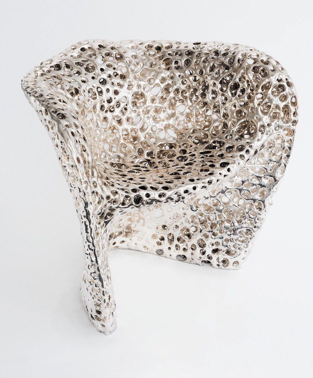 Mathias Bengtsson, Cellular Chair. Silver , 2011