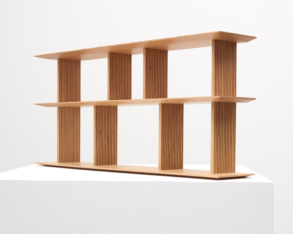 Rasmus Fenhann, Kumiko Wall Shelf, 2019