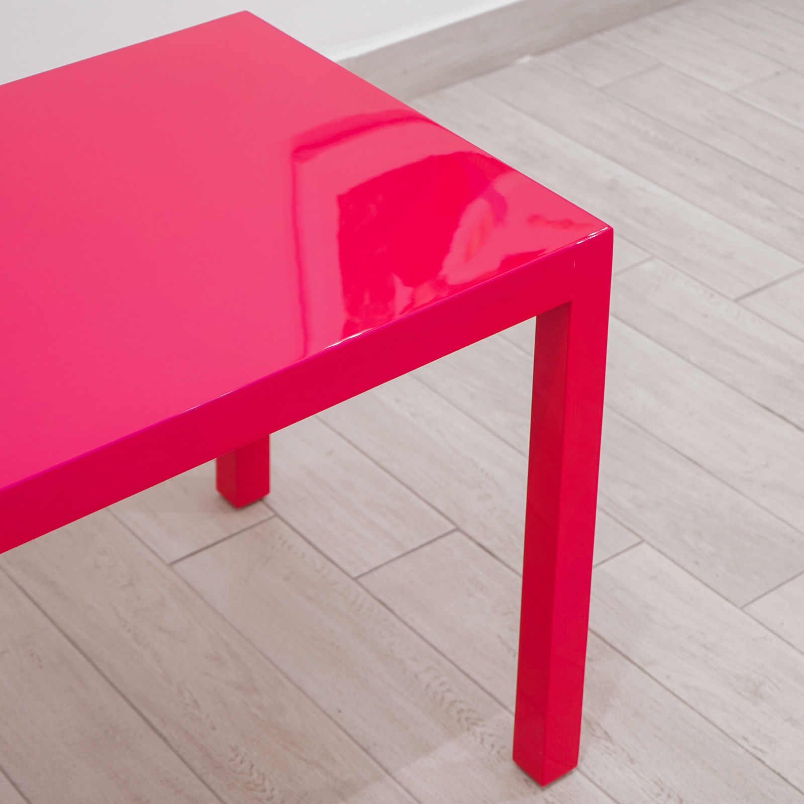 Rafael Barrios, Mesa/Table MP05 (Rojo Opalo), 2017