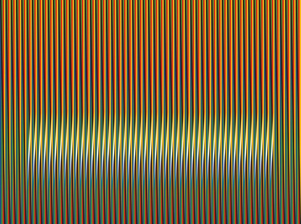 Carlos Cruz-Diez, Gráfica Serie Balboa 1, 2010