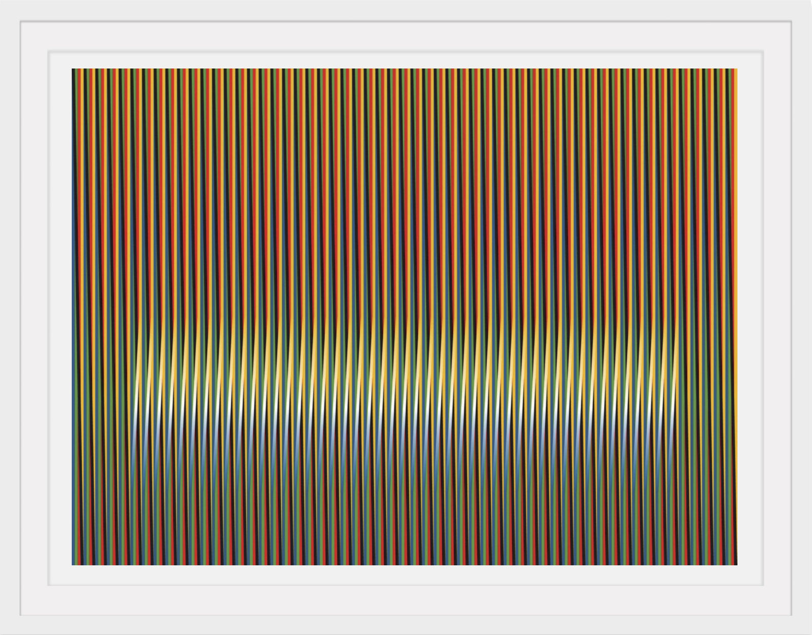 Carlos Cruz-Diez, Gráfica Serie Balboa 1, 2010