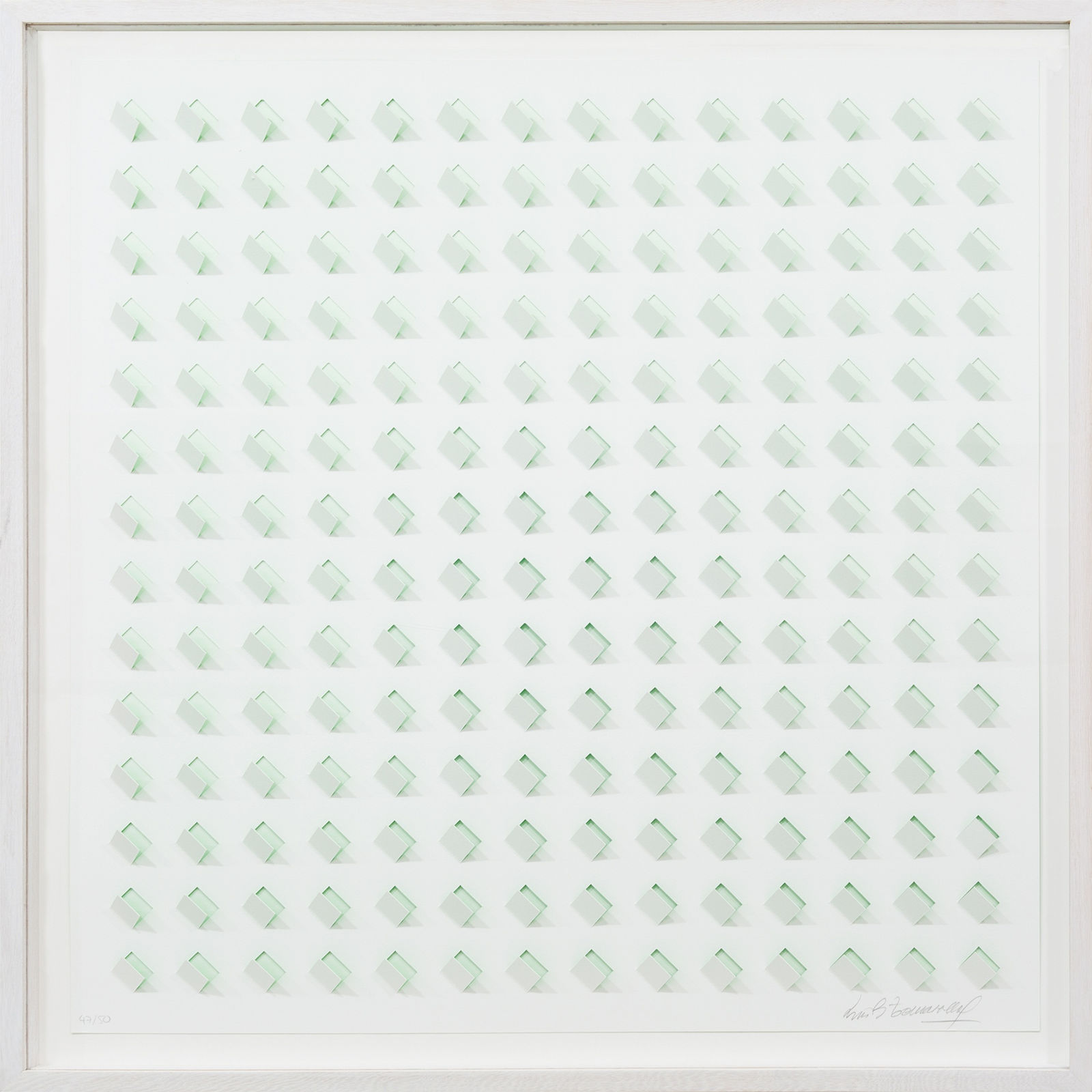 Luis Tomasello, S/T 3 Verde, 2013