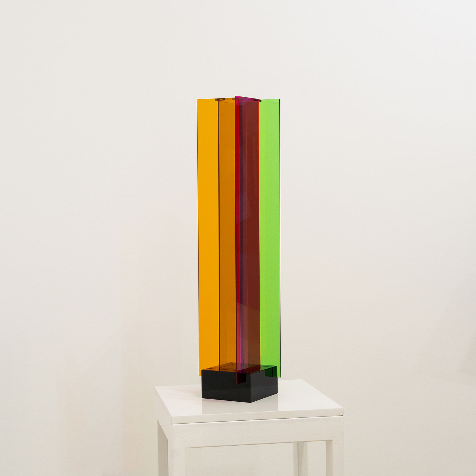 Carlos Cruz-Diez, Transchromie a 4 elementos, 2010