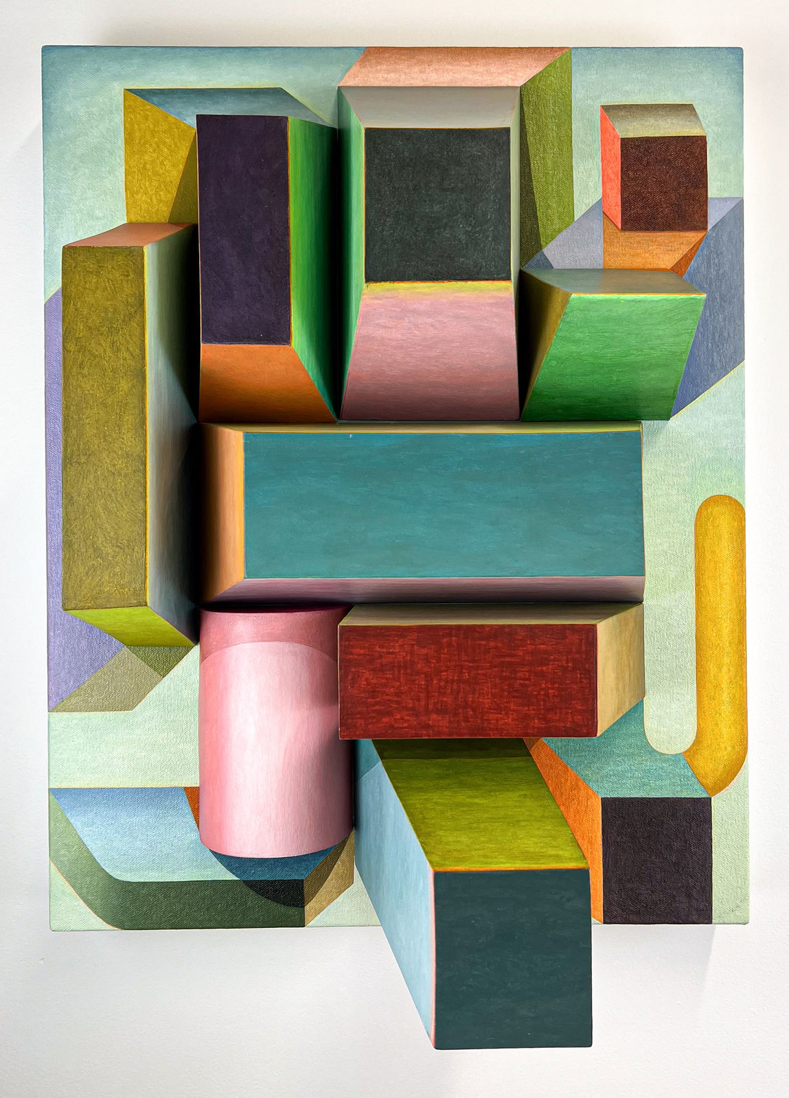 Meg Hitchcock, Icon No. 9, 2024