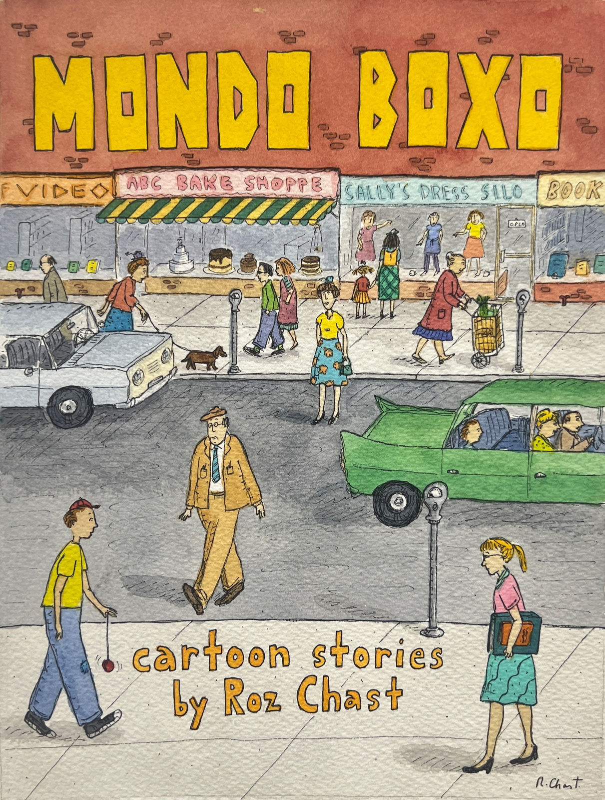 Roz Chast, Mondo Boxo Cover, 1987