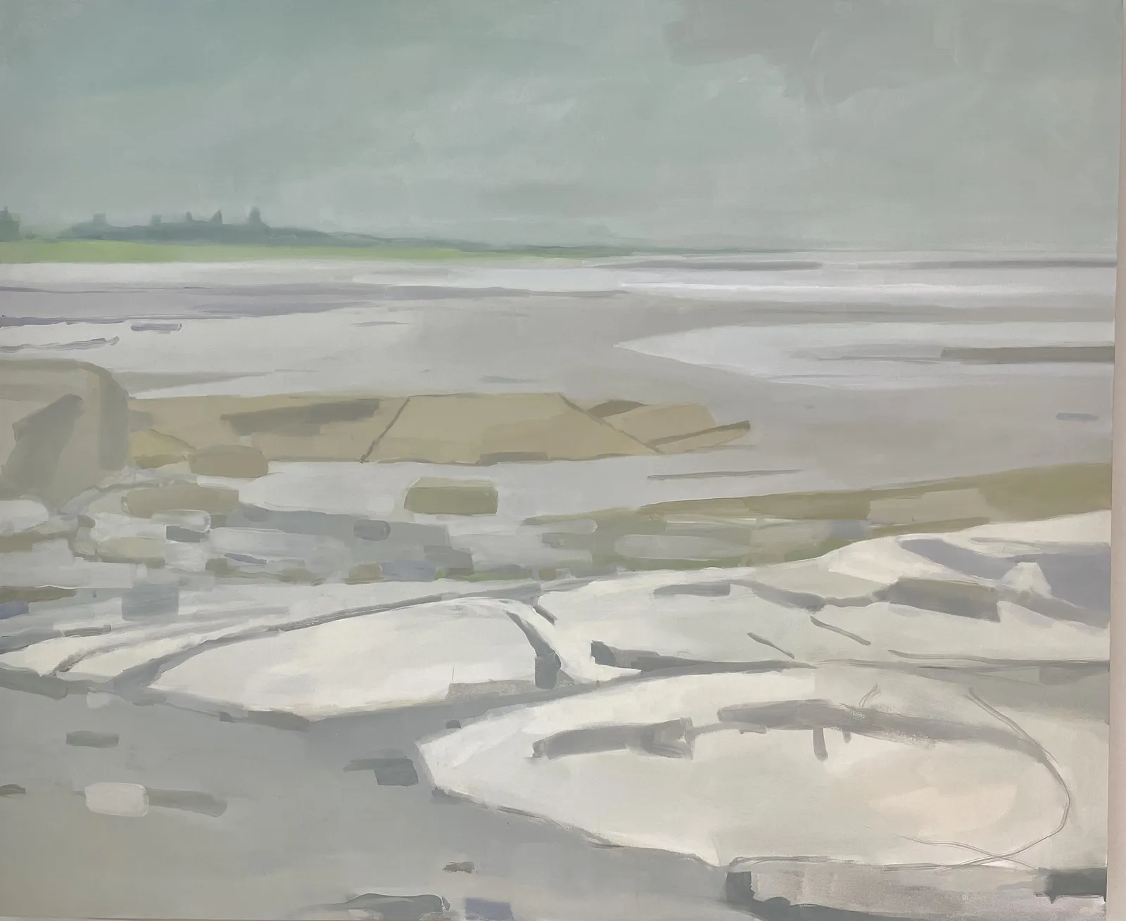 Sara MacCulloch, Beach in Fog, 2021