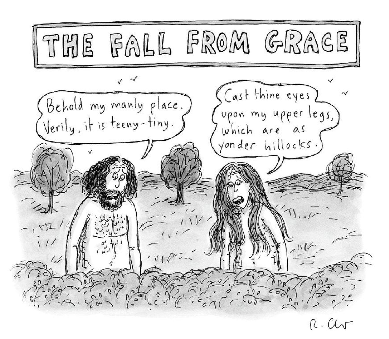 Roz Chast, The Fall From Grace, 2014 March 3