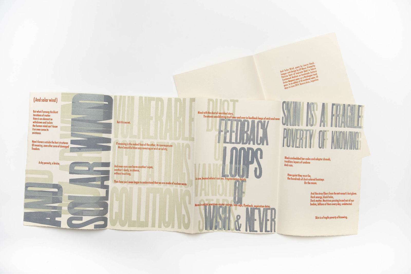 Jill Moser, And Solar Wind, 2019