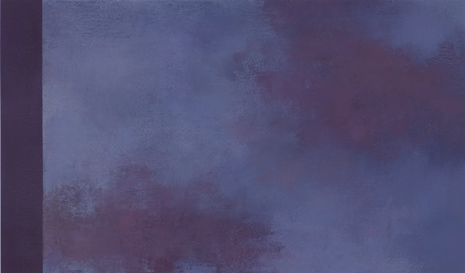 Abstract oil on paper