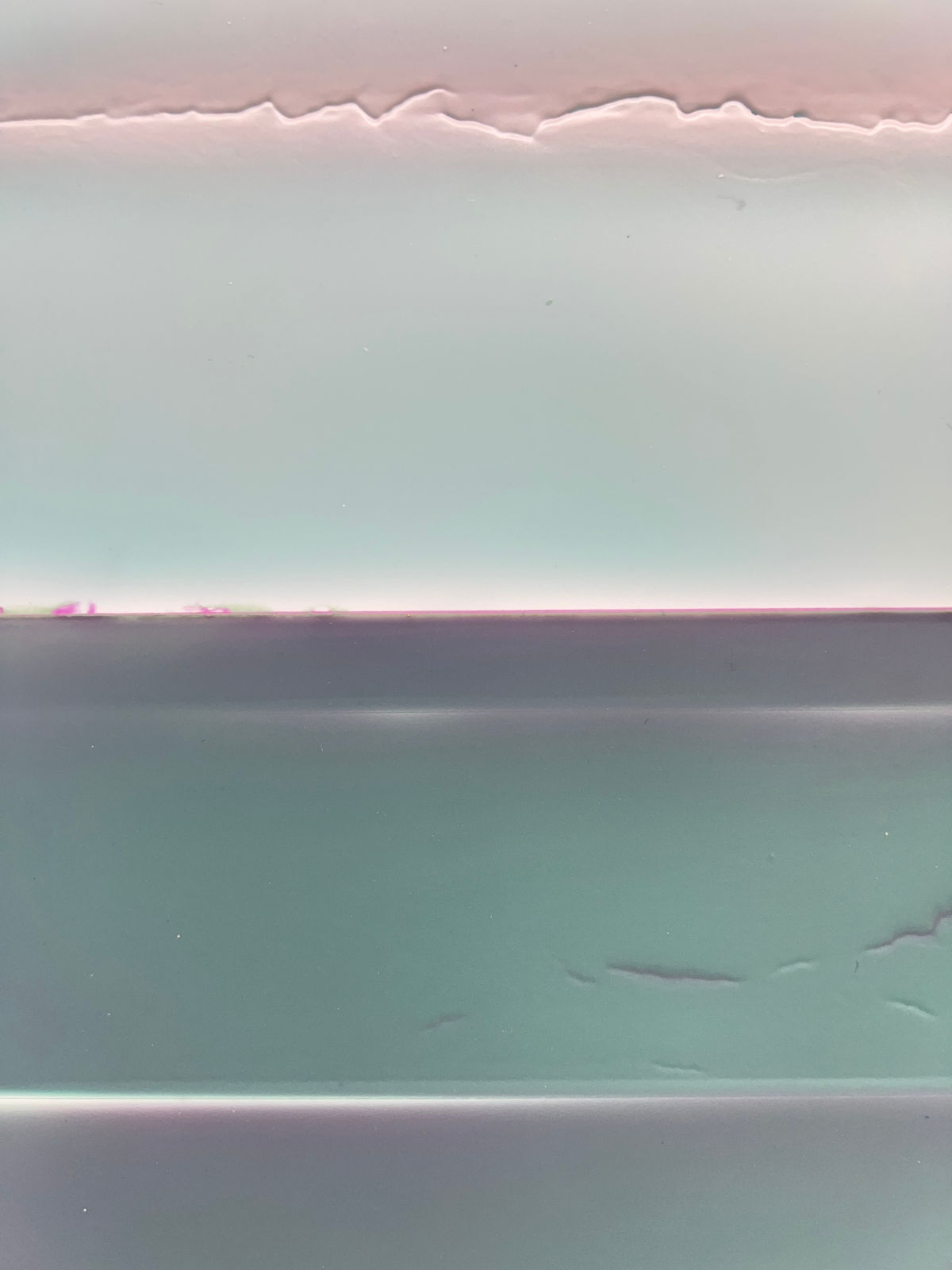 Susan English, Cascading Folds (with footer) No.75, 2025