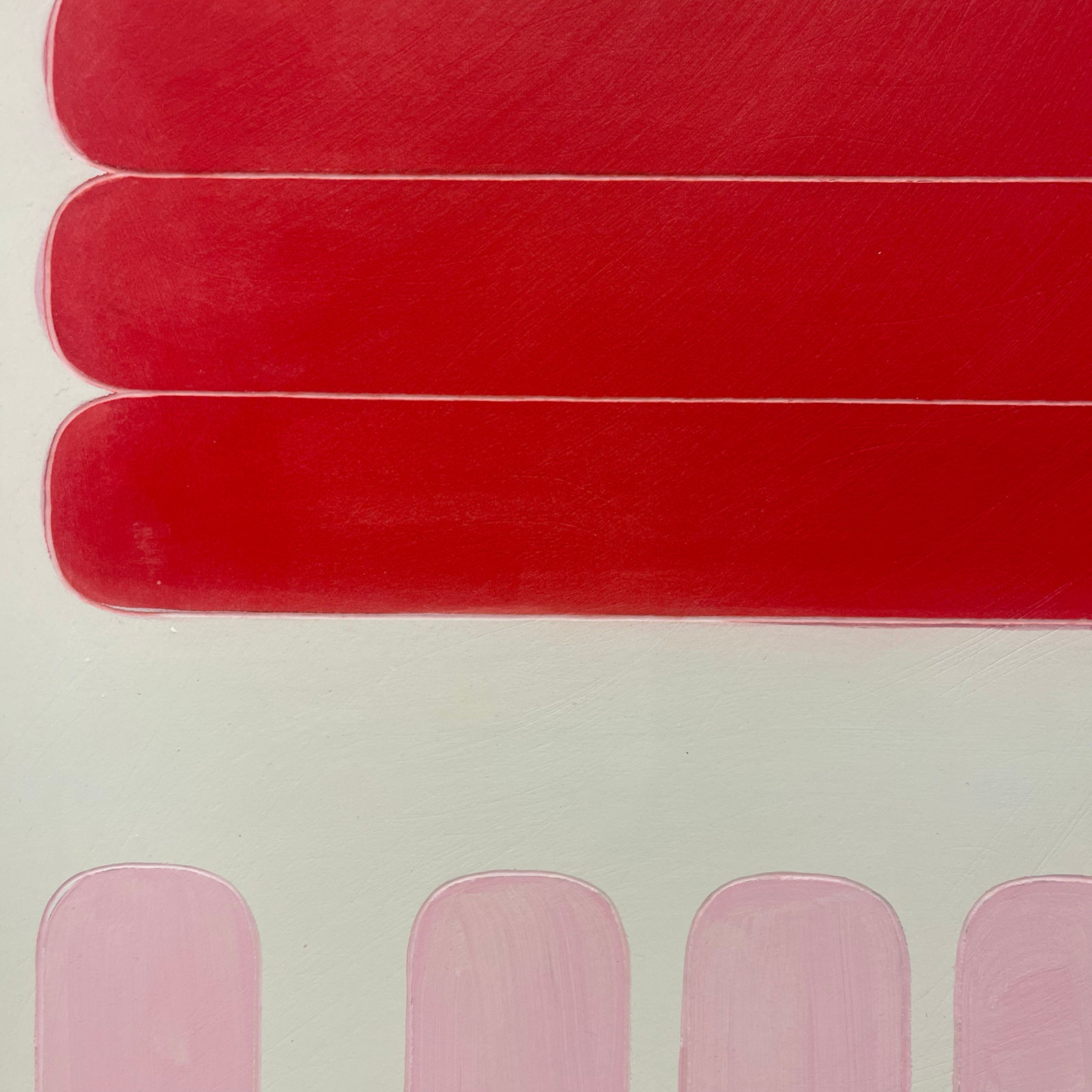 Arielle Zamora, red field, 2022