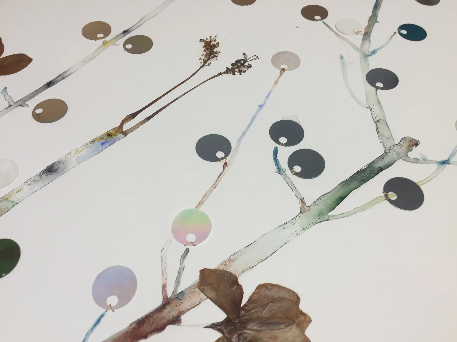 Marilla Palmer, Moonbeams Stained Blue, 2016