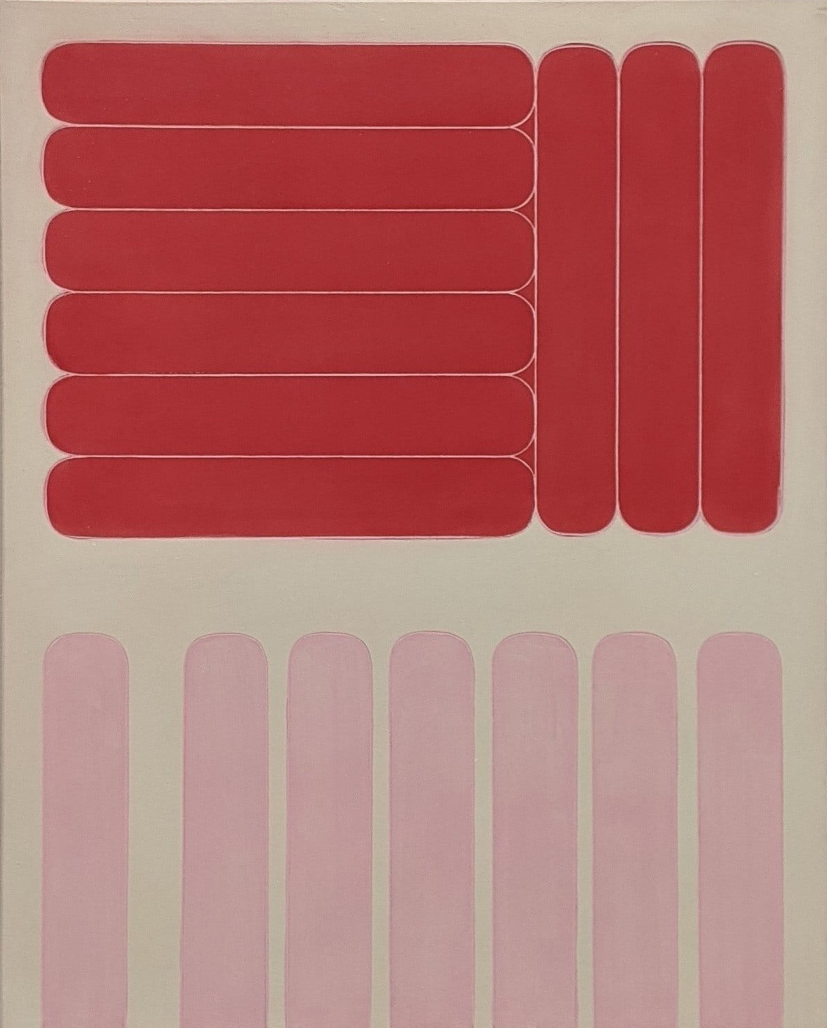 Arielle Zamora, red field, 2022