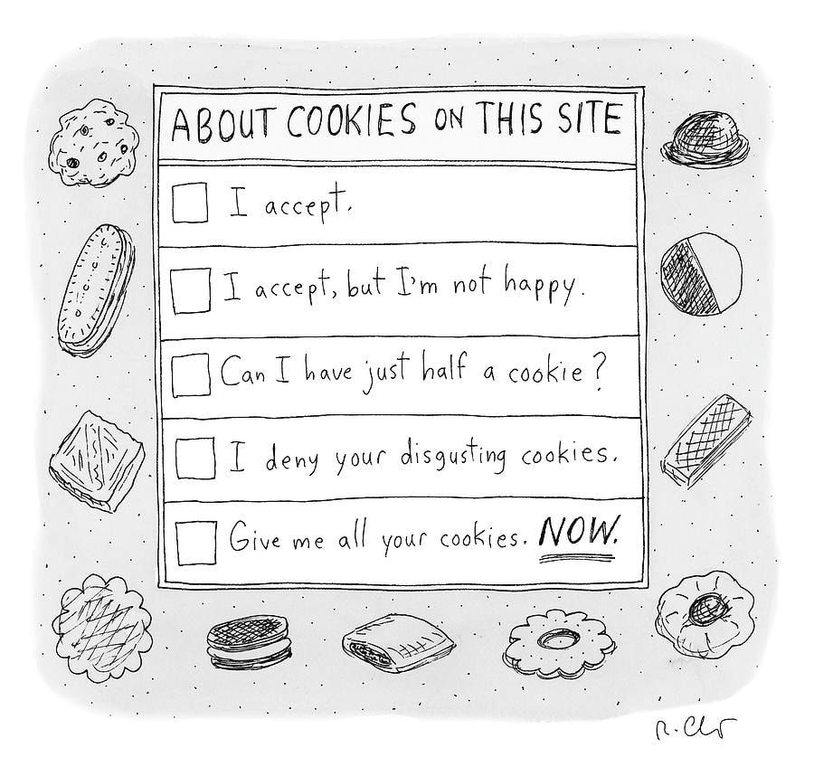 Roz Chast, About Cookies, 2022 August 1