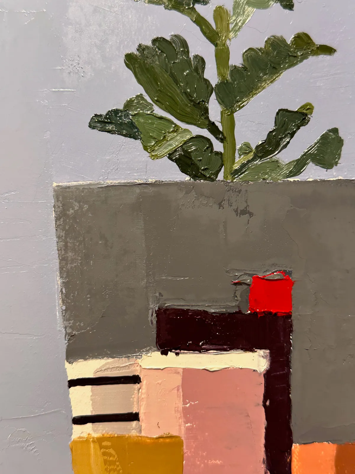 Sydney Licht, Still Life with Plant #2, 2023